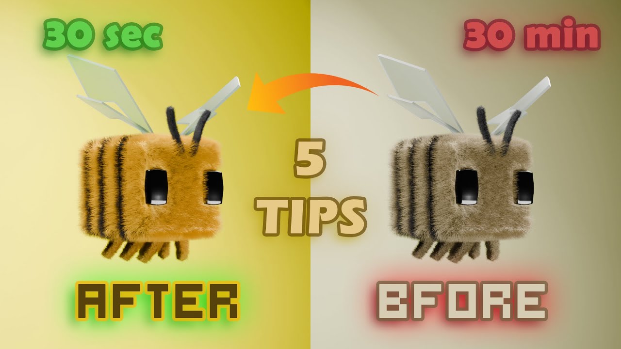 You won't need any tutorial after this (5 tips to make rendering 100x faster)