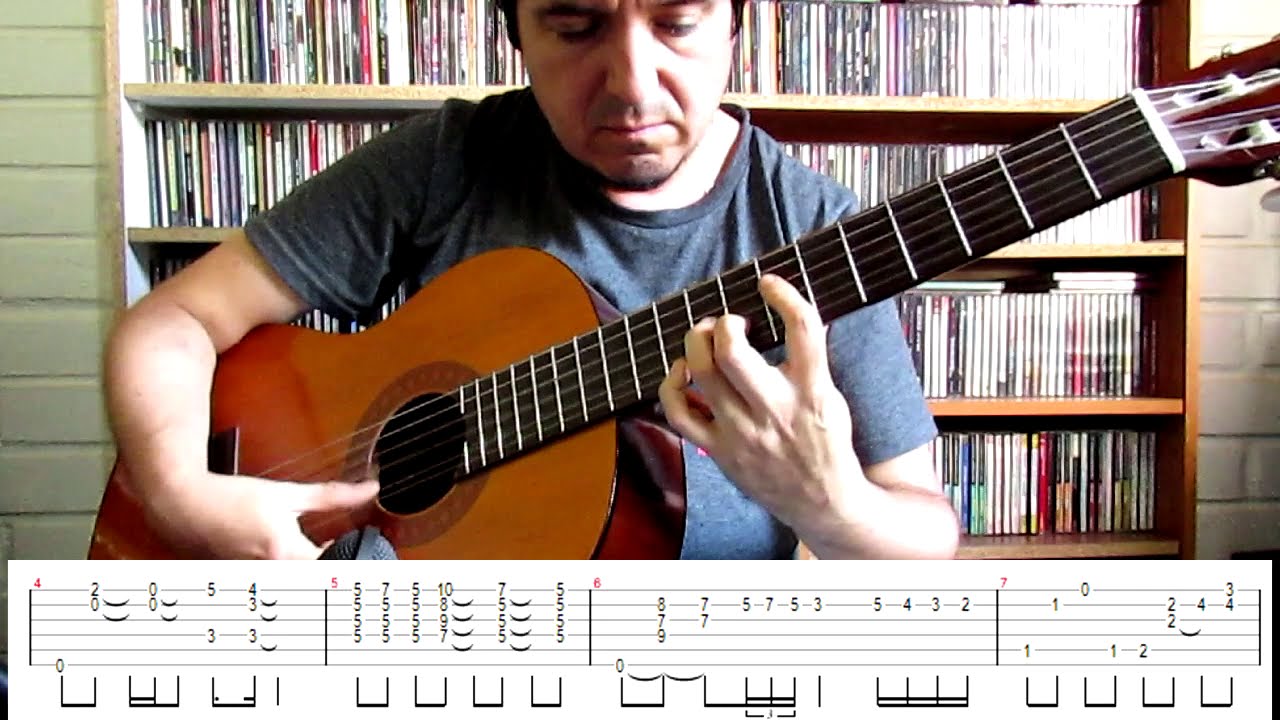 Inti Illimani - Medianoche (Intro -Solo -Tabs)