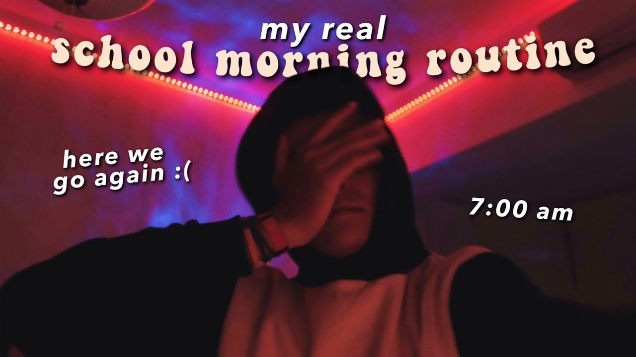 MY (REAL) SCHOOL MORNING ROUTINE! | TiagoJLeitão