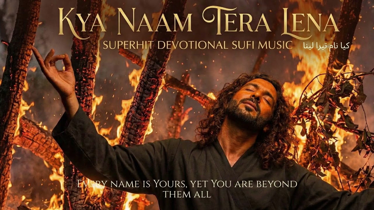 Kya Naam Tera Lena | کیا نام تیرا لینا | Heart Touching Sufi Kalam &ndash; Ishq ka Sajda