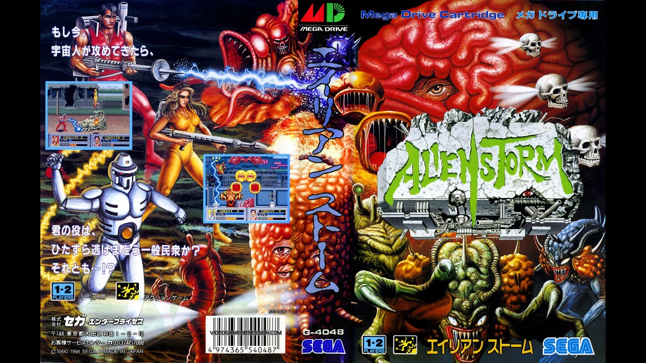 Pasándonos ALIEN STORM de MEGADRIVE