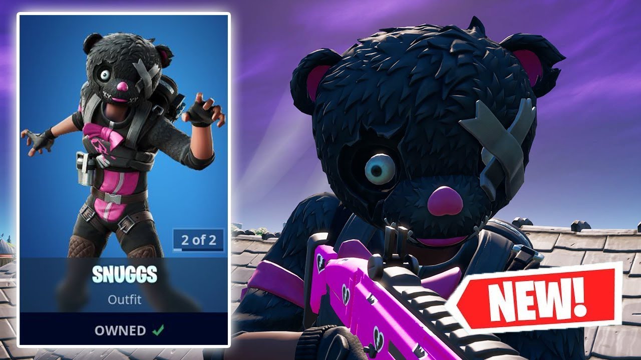 НОВЫЙ игровой процесс скина SNUGGS в Fortnite!