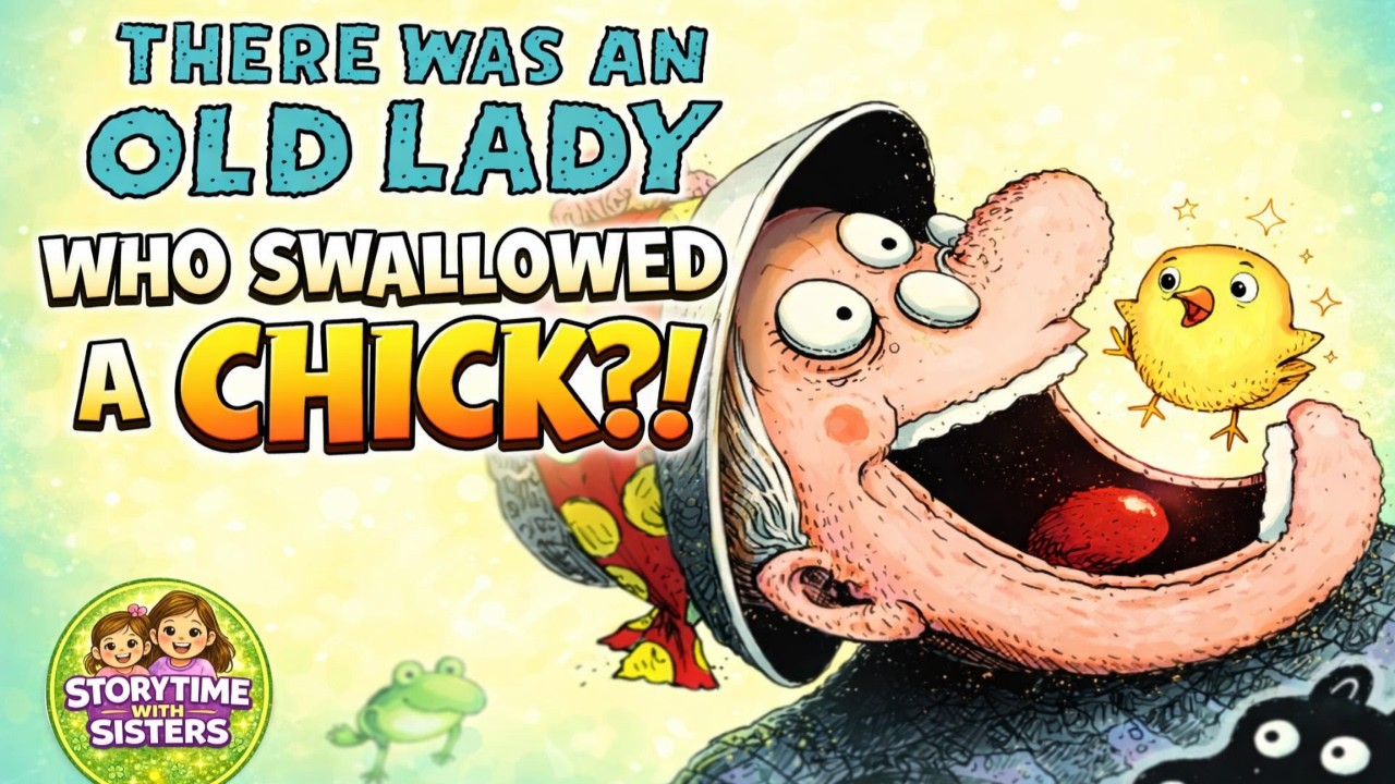 💚🐤THERE WAS AN OLD LADY WHO SWALLOWED A CHICK! by Lucille Colandro🌈Read Aloud Book For Kids