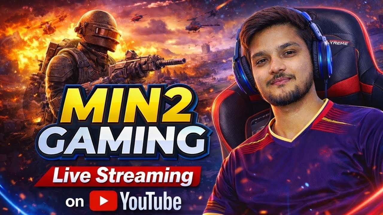 BGMI LIVE STREAMING | MIN2 GAMING