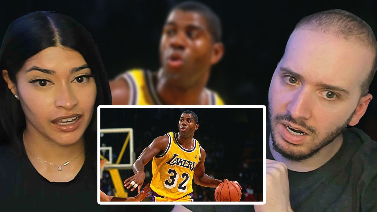 Brits React to Magic Johnson Highlights For The First Time