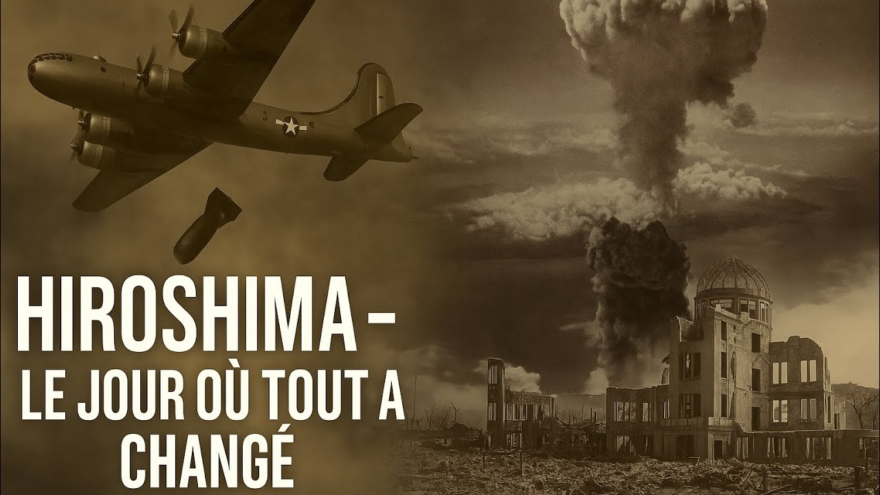 Hiroshima,Nagasaki:le largage des bombes atomiques .