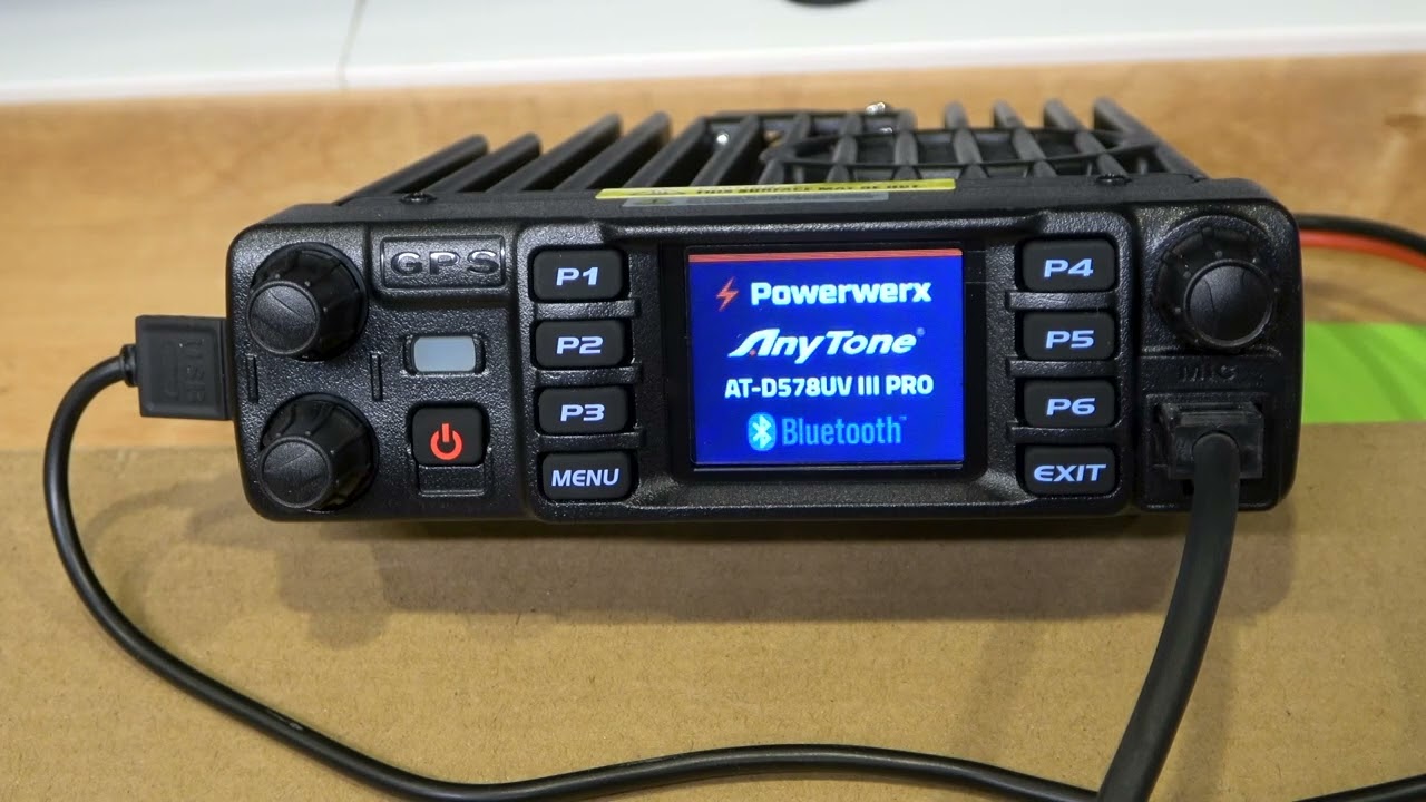 Anytone D578 Pro Unboxing and Initial Setup