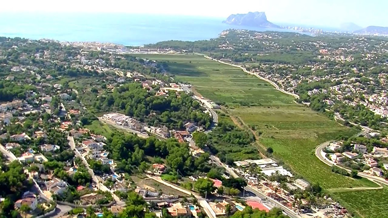 Teulada Moraira v&iacute;deo A&eacute;reo