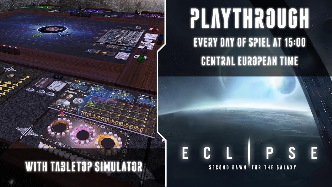 Eclipse: Second Dawn for the Galaxy, Spiel Digital sunday playthrough