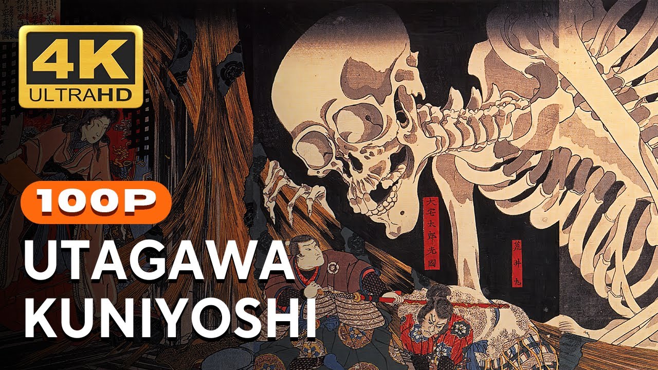 Experience The Mastery Of Utagawa Kuniyoshi Through 100 Artworks Set To Ambient Music