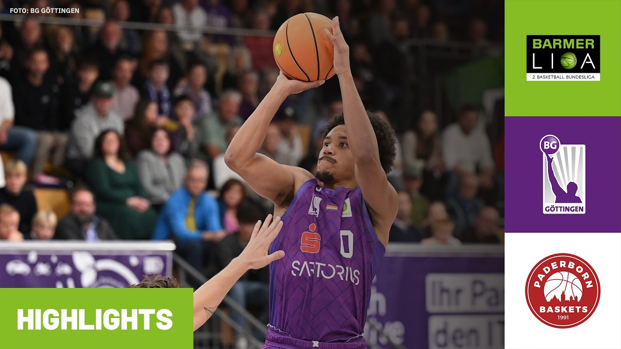 ProA: BG Göttingen vs. Paderborn Baskets | Highlights