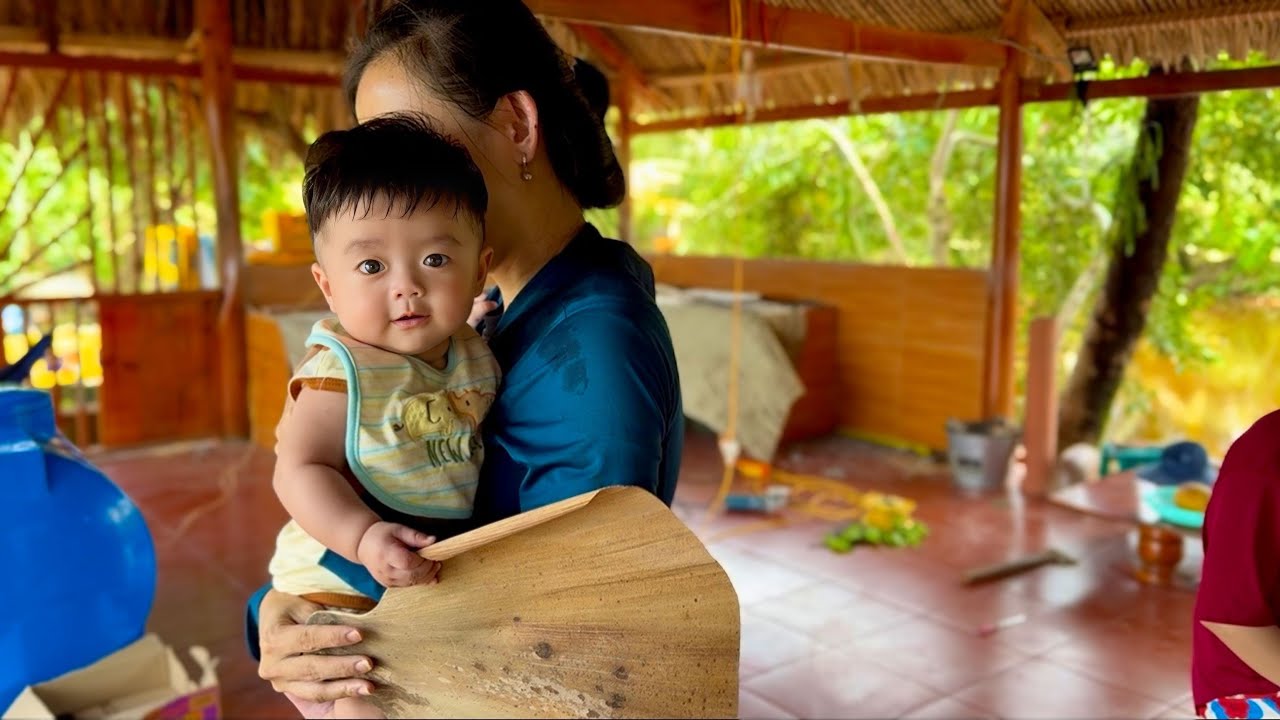 Bé Quốc Anh Mời Ông Bà Cô Chú Dùng Bữa Cơm Trưa Cùng Gia Đình Con Nha •UMQT | #907