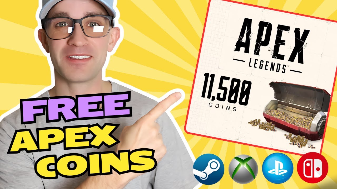 How to get Apex Coins for FREE! 11,500 Coin Product Codes (Switch, Steam, PS5, Xbox) ✅