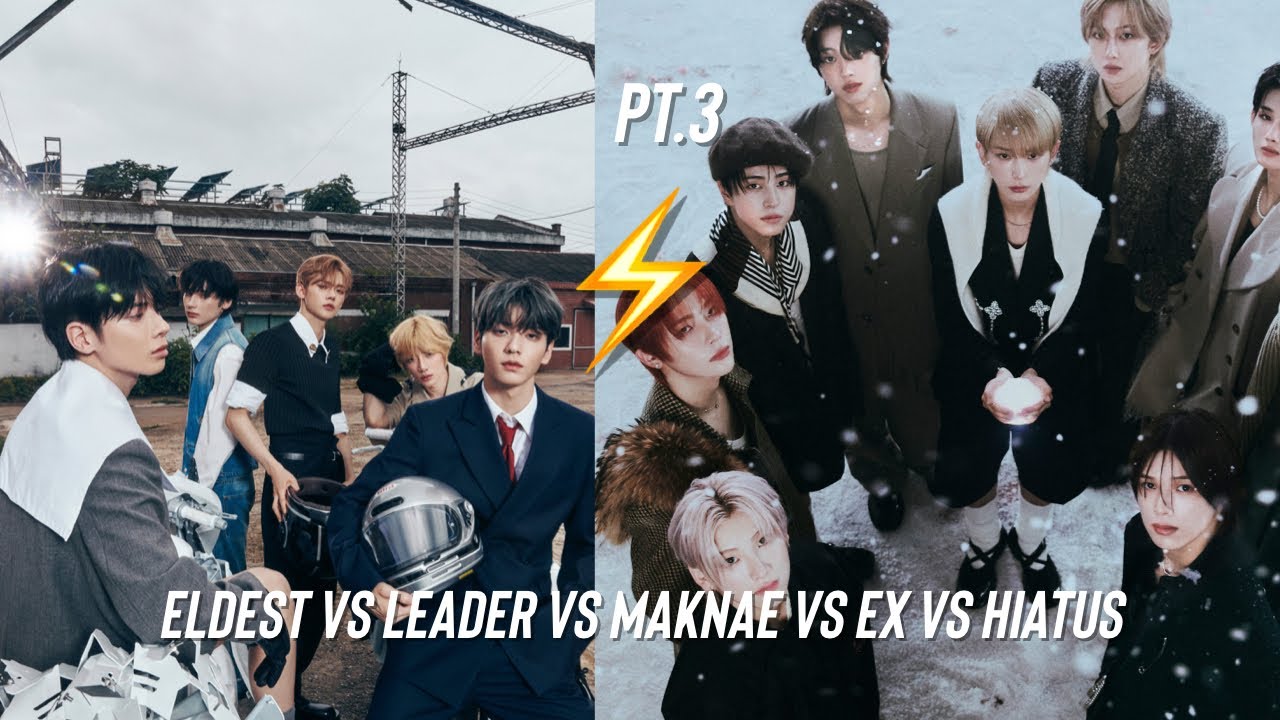 eldest vs leader vs maknae vs ex vs hiatus pt.3 (ghost9, txt, cye, &t, bnd, epex, polarix)