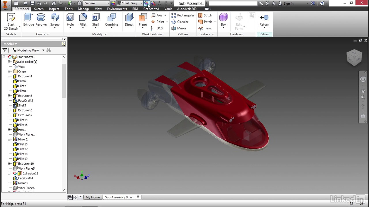 Inventor Tutorial - Applying existing appearance styles