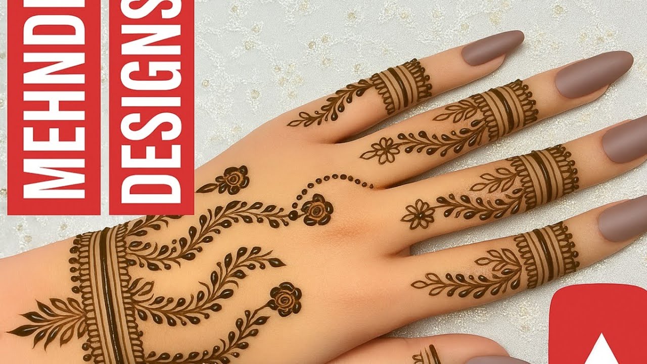 SIMPLE MEHNDI DESIGNS COLLECTIONS | EASY MEHANDI DESIGNS 💫💖| BRIDAL MEHANDI DESIGNS#trending #mehndi