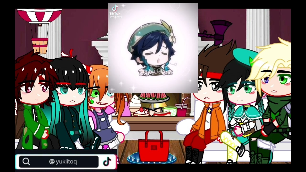 |Fandoms react to.. |Genshin Impact|Gacha Ultra|