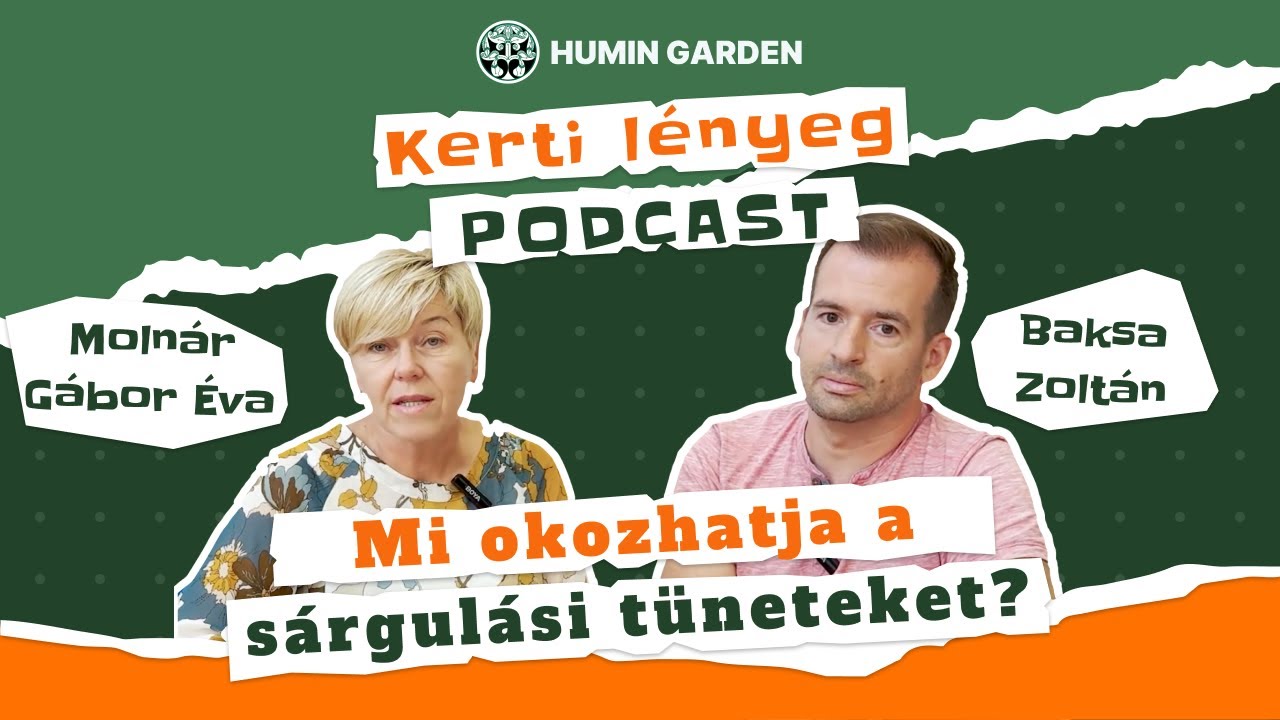 🎙Mi okozhatja a s&aacute;rgul&aacute;si t&uuml;neteket a kertben?