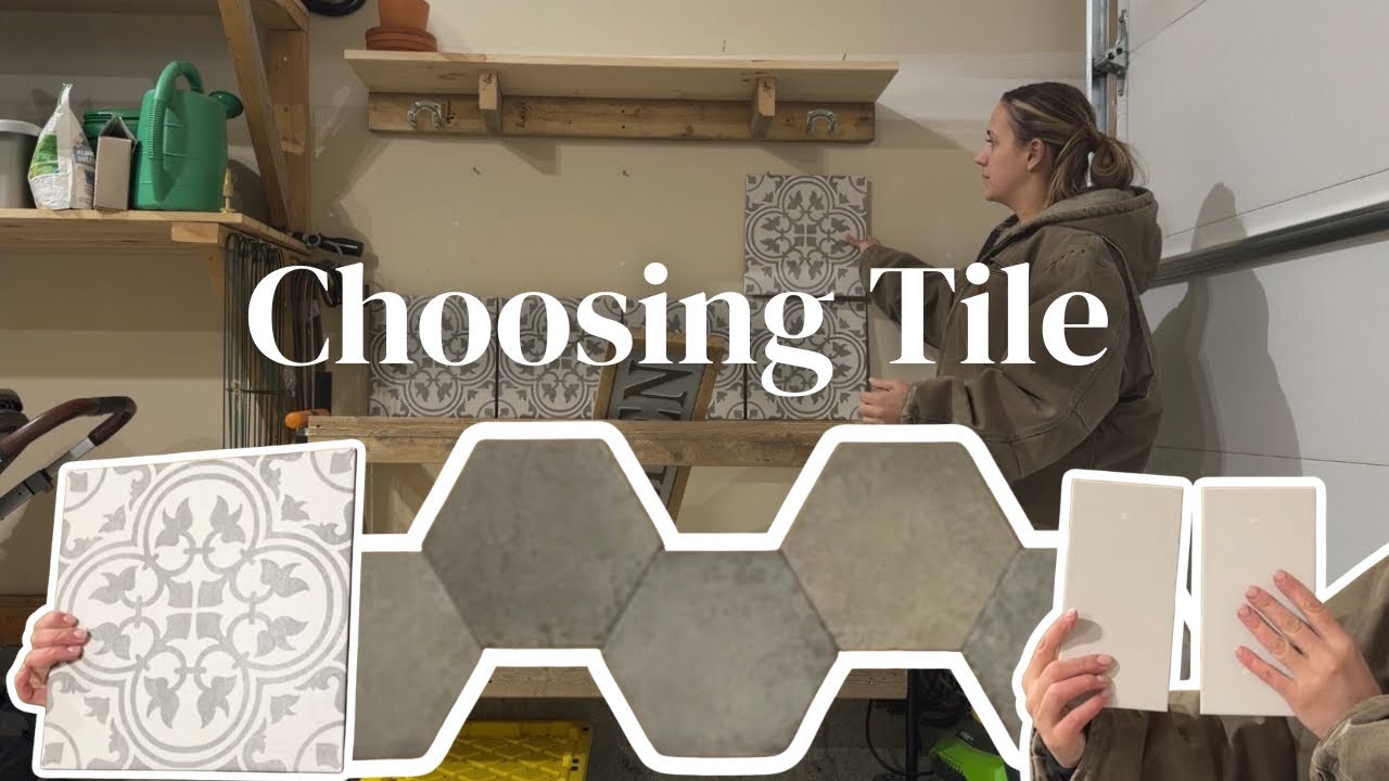Working on my potting bench, help me pick a backsplash! Zone 3 garden 