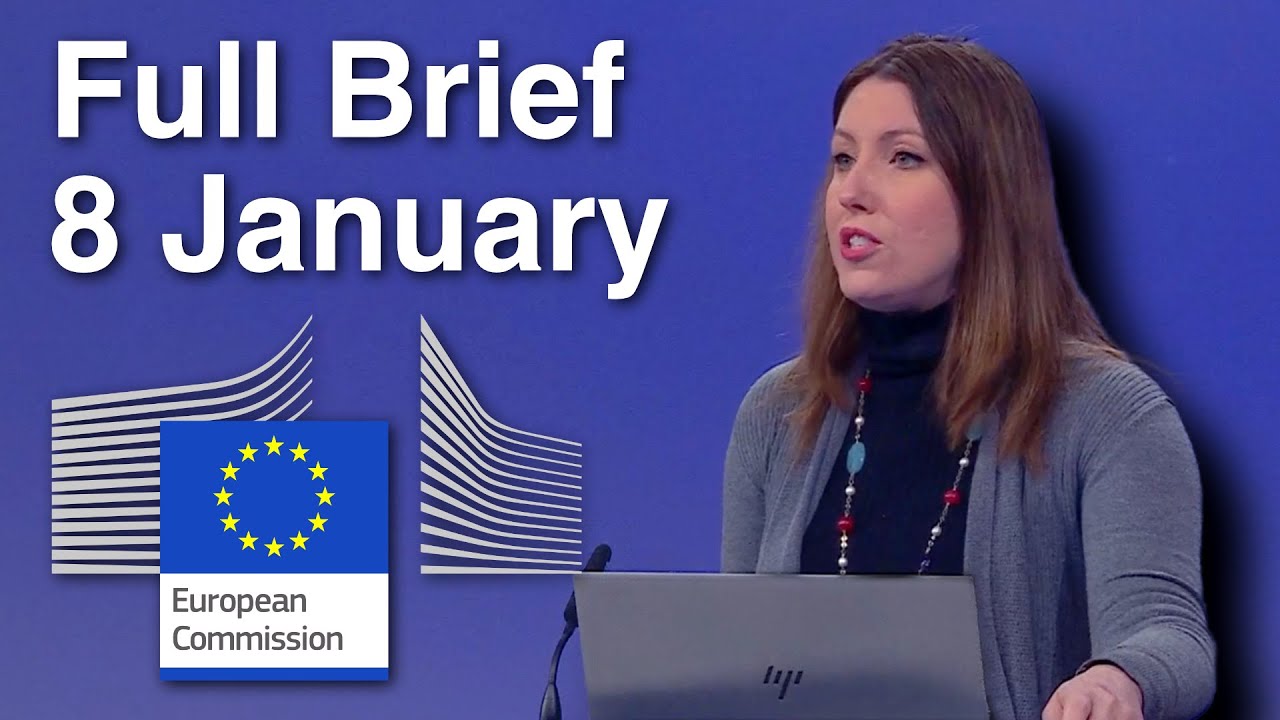 EU Commission Full Briefing 08/01/2026 - Greenland, Russia, USA, Grok, Middle East