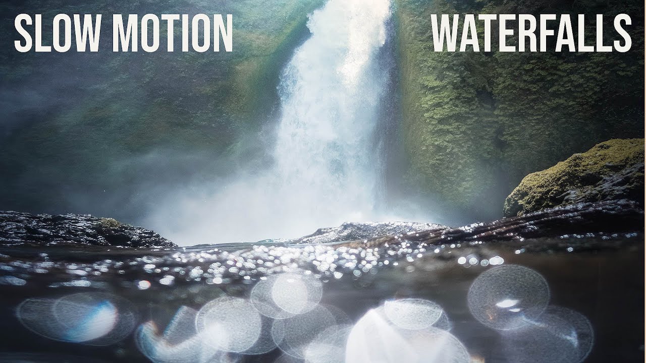 Waterfalls in SLOW MOTION | 240FPS | Pacific North West