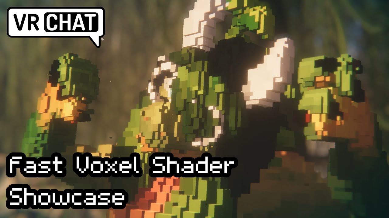 VRChat Fast Voxel Shader Showcase