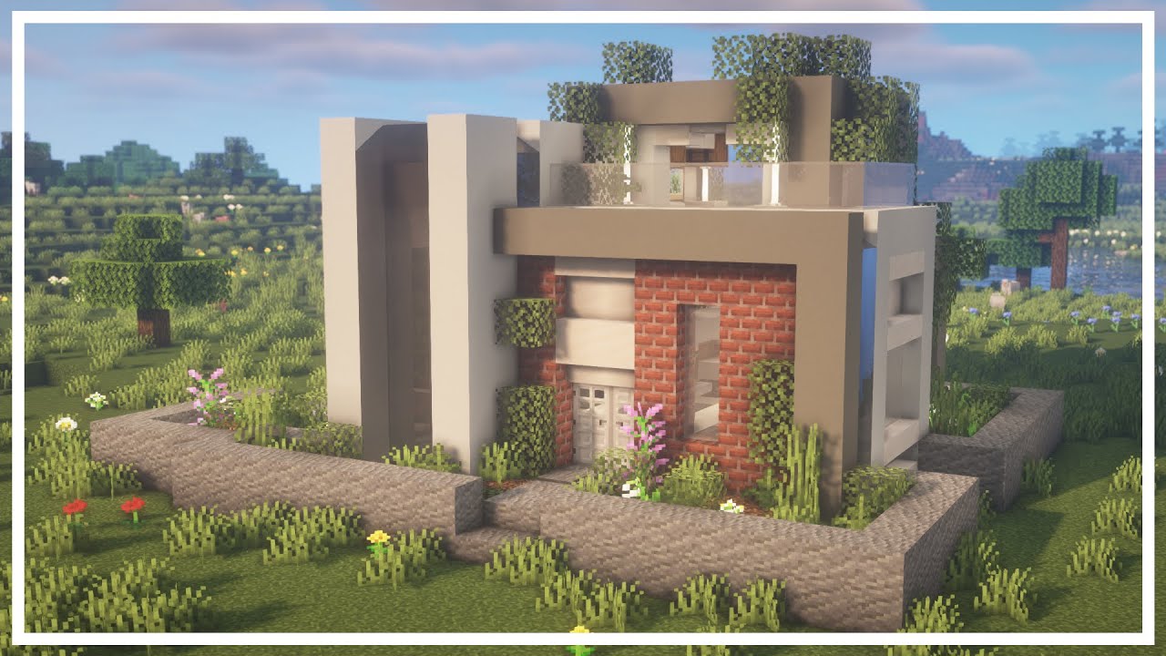 Building a Modern House | Minecraft Tutorial