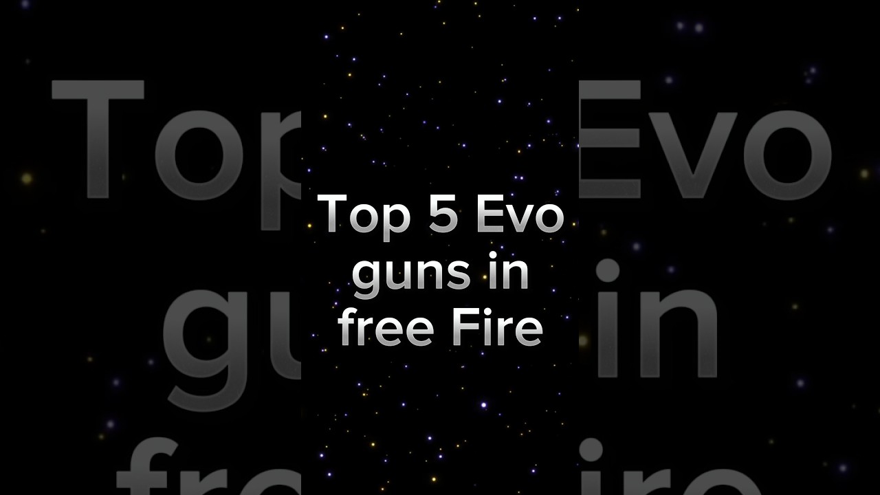 top 5 best evo gun in free fire | top 5 best evo gun in free fire 2024 |5 Best Evo Gun In Free Fire