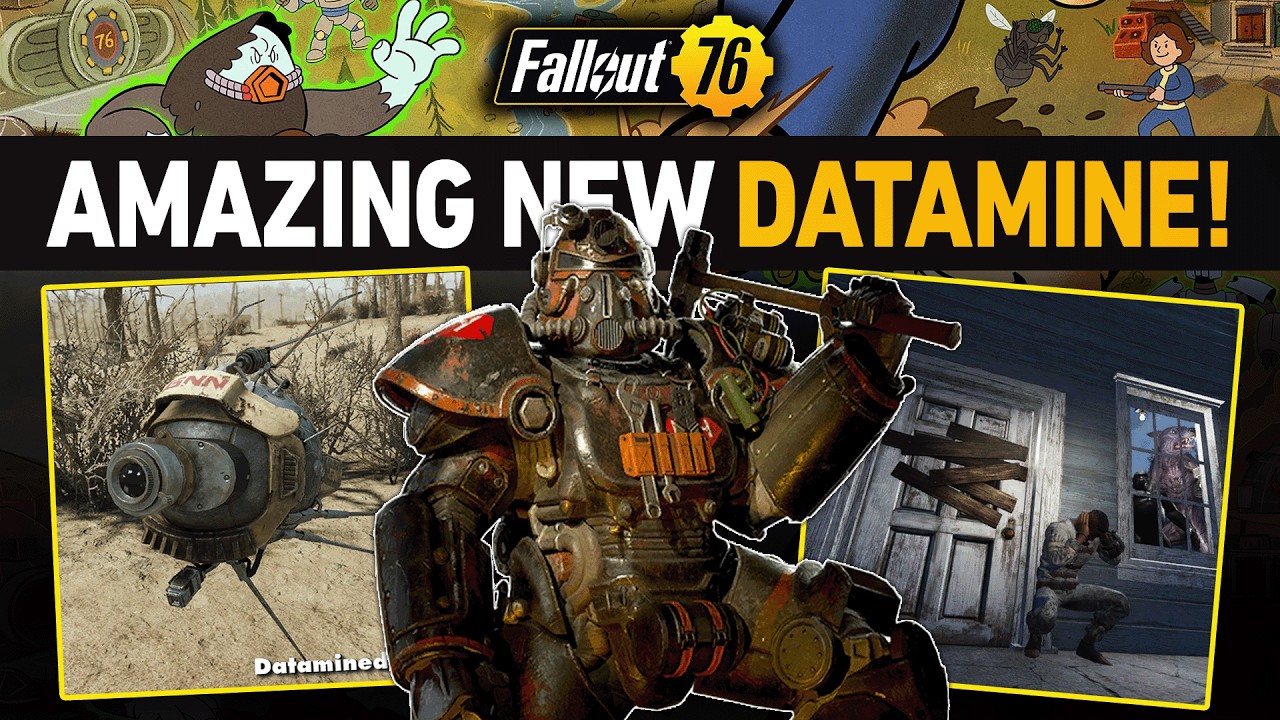 Более 50 новых предметов из Atomic Shop для Fallout 76, найденных в файлах игры!