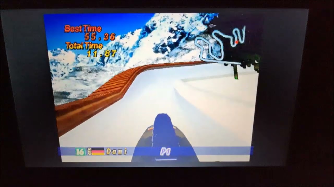 Nagano Winter Olympics ’98 (N64) - Bobsleigh - 25.52s