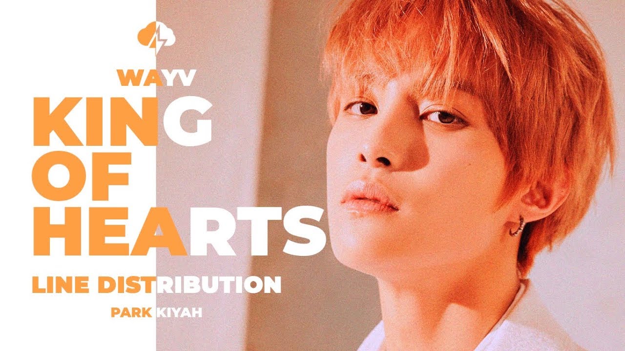 WayV - King Of Hearts Line Distribution (Color Coded) | 威神V - 心心相瘾