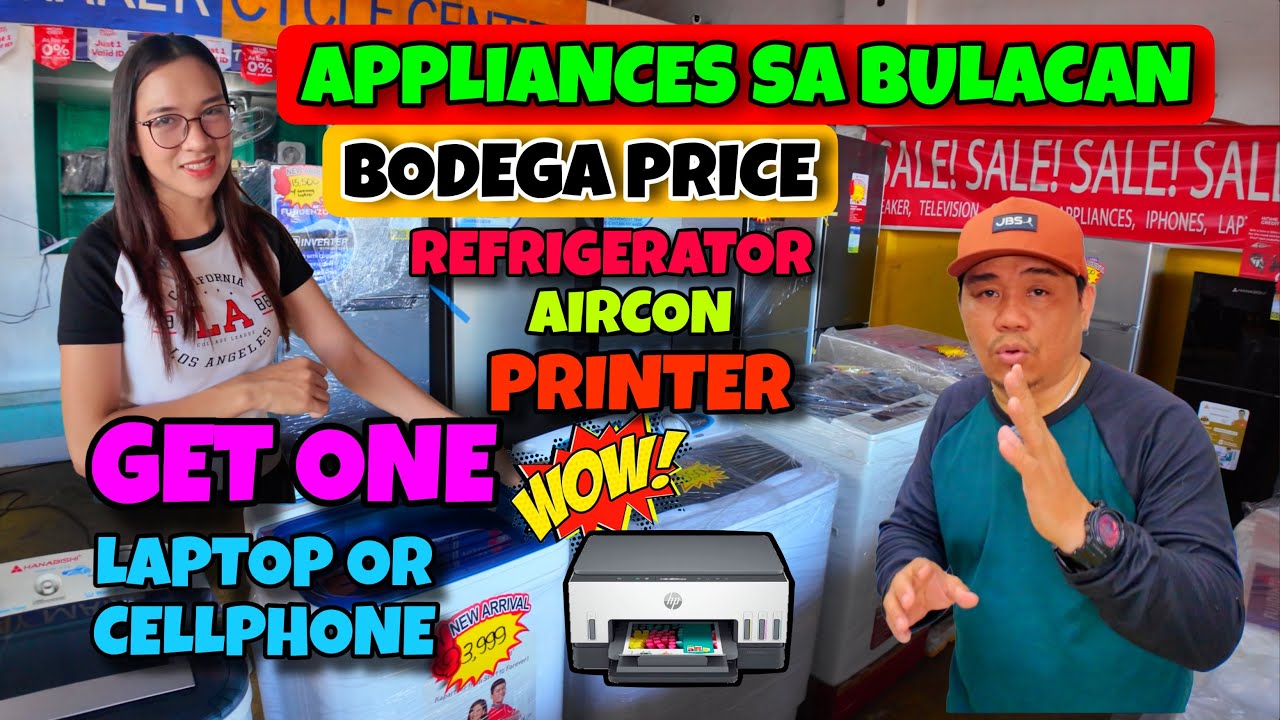BELOW MALL PRICE NA APPLIANCES SA BULACAN | FREE LAPTOP OR CELLPHONE | REFRIGERATOR,AIRCON & PRINTER