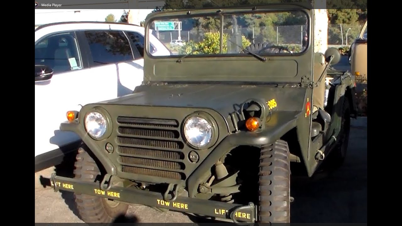 Cold War era Marines M151-A2 Jeep