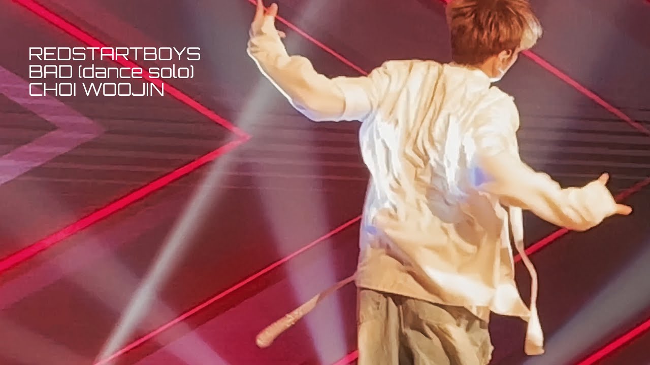 [4K] 230610 최우진 &ldquo;BAD&rdquo; 직캠 REDSTART BOYS 팬미팅