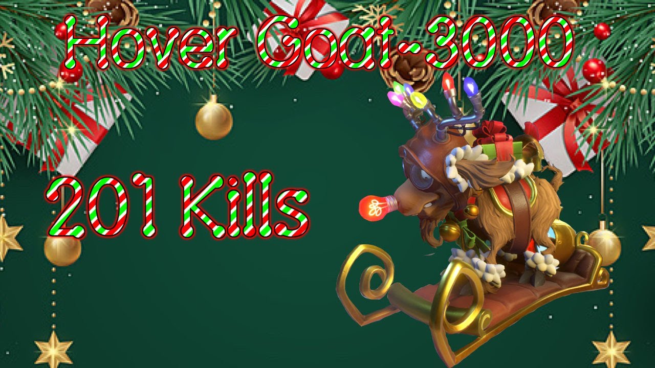 Hover Goat-3000 201 Kills World Record PvZ GW2