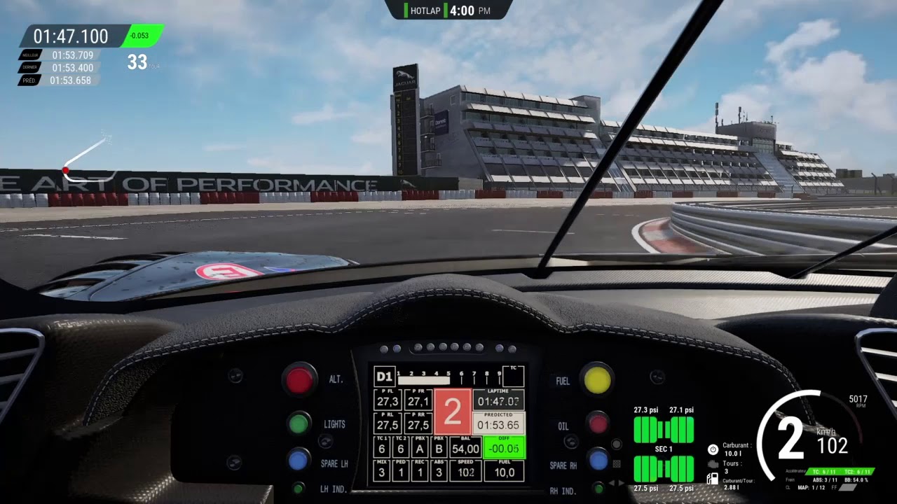 Ferrari 488 GT3 Hotlap 1'53
