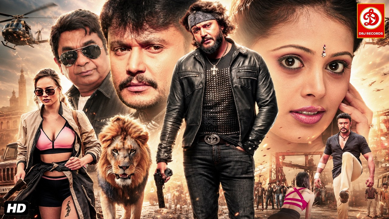 Dharamveer (HD) Blockbuster South Indian Hindi Dubbed Action Movie | Darshan, Sindhu Menon