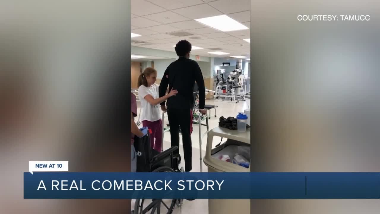 TAMUCC athlete comes back from rare disease to lead Islander basketball