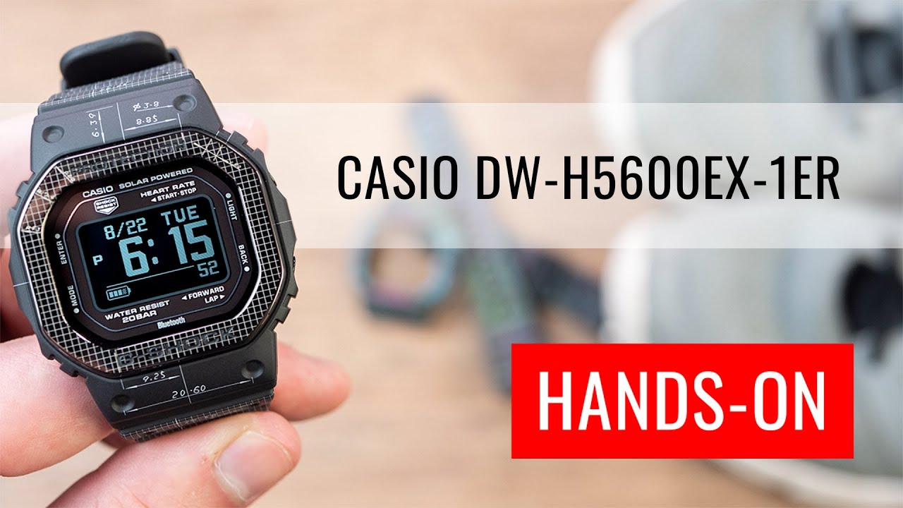 HANDS-ON: Casio G-Shock G-Squad DW-H5600EX-1ER