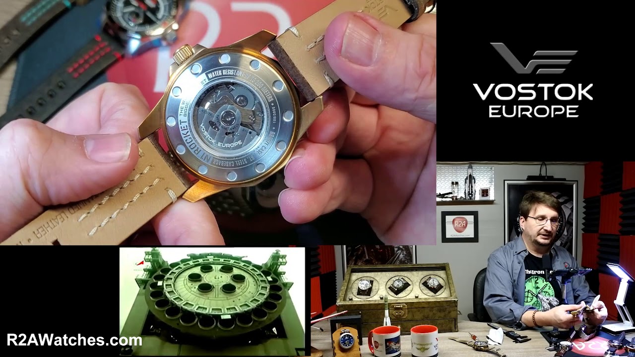 Vostok-Europe N1 Rocket Power Reserve Watch Review at R2AWatches.com