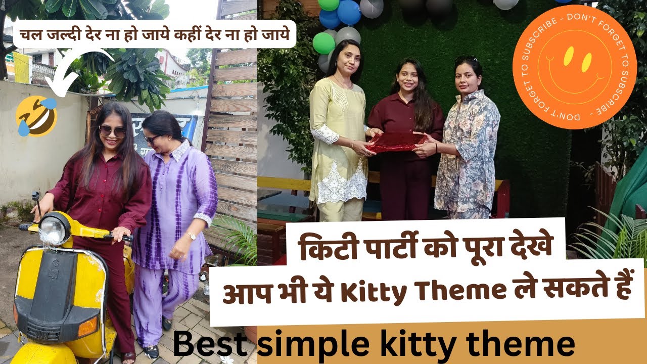 Coord set theme kitty party! New theme! Best theme #kittypartytheme #coordset #games