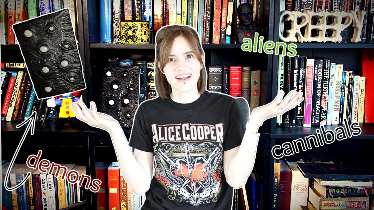 The STRANGEST books I own (horror and other genres)