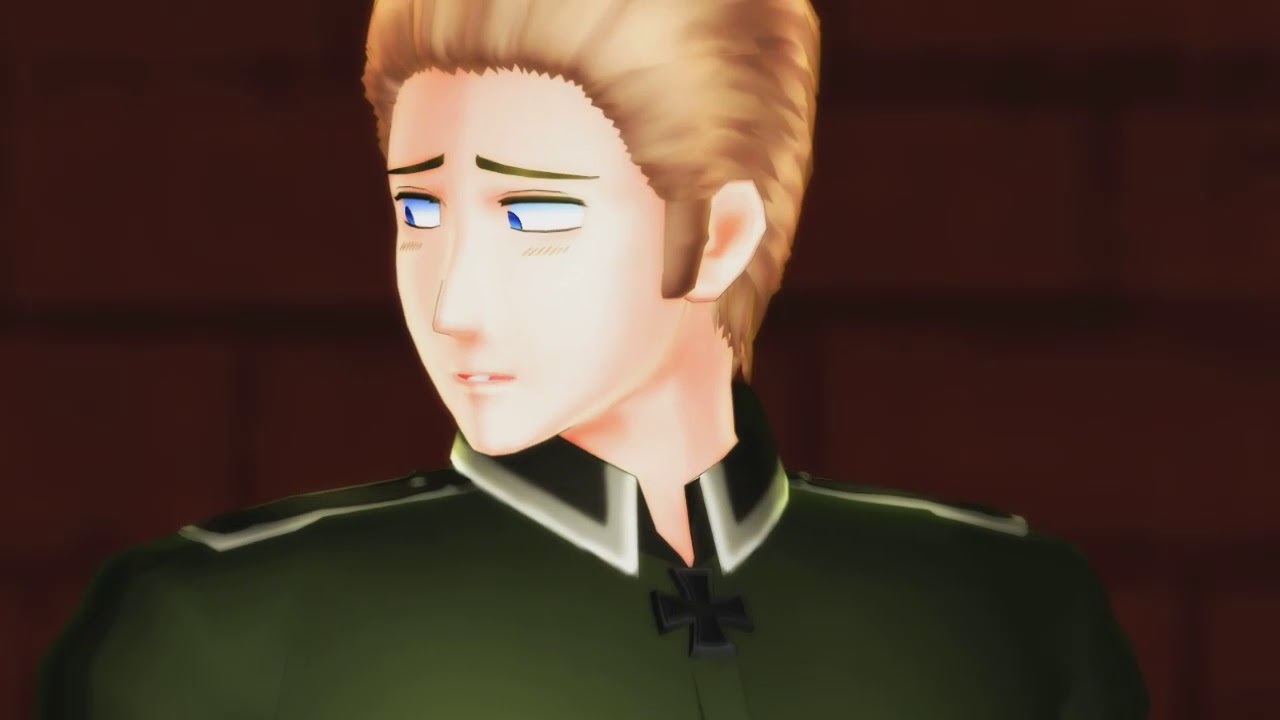 【MMD x APH】Kiss the Girl {GerIta}