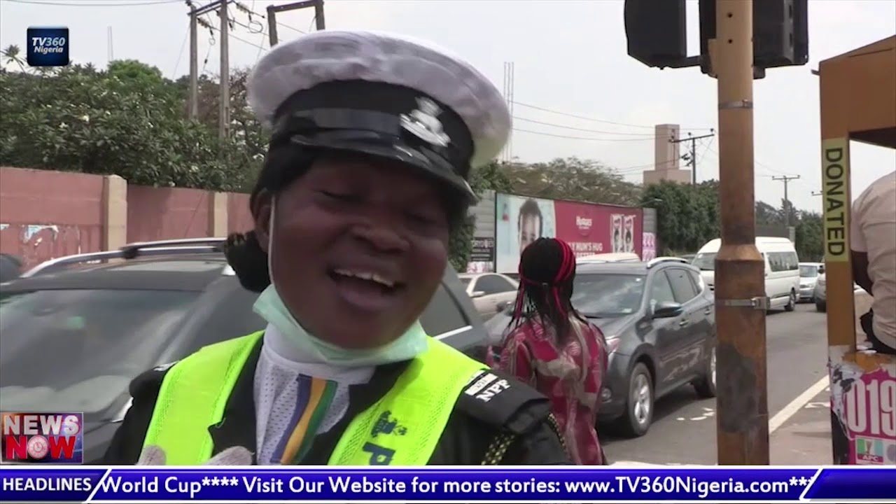 Meet Nigeria's most passionate traffic police officer