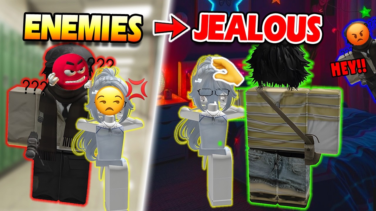 🔥 Он был моим врагом&hellip; Пока не начал ревновать к другому парню 😳 История в Roblox (TTS)