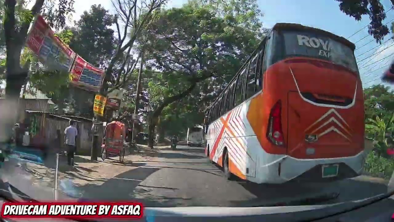 Chasing the Big Boys 🚍💨 | Highway Bus Chase in Dhaka | DriveCam Adventure
