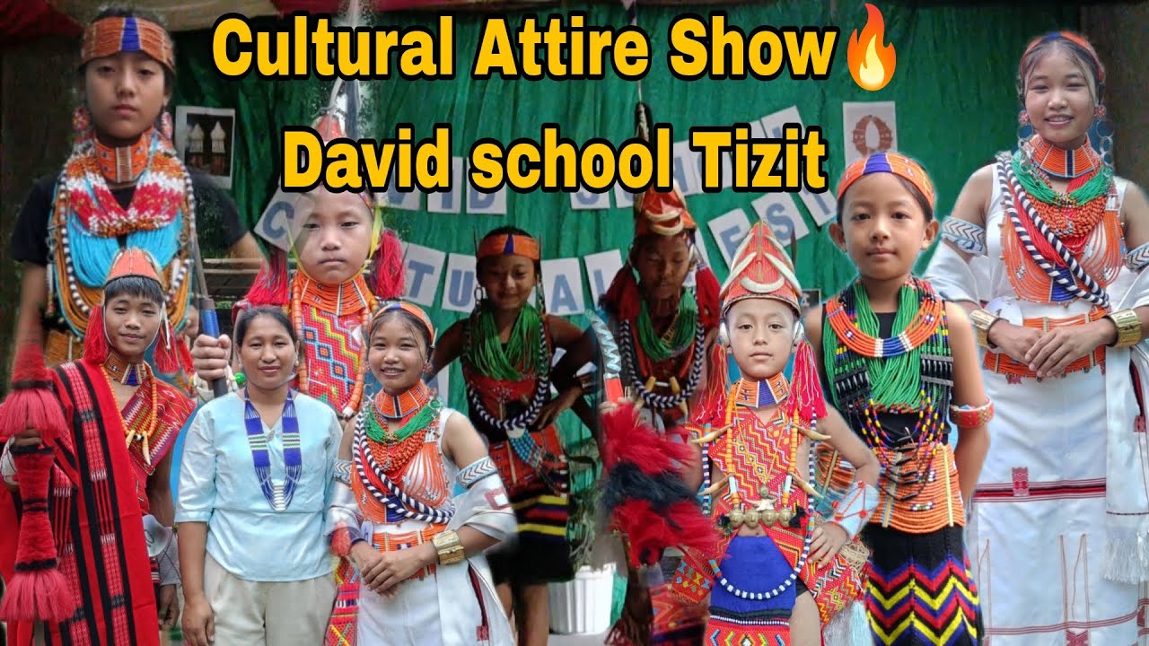 Cultural Attire Show 🔥 At David school Tizit, Mon District #Nagaland#