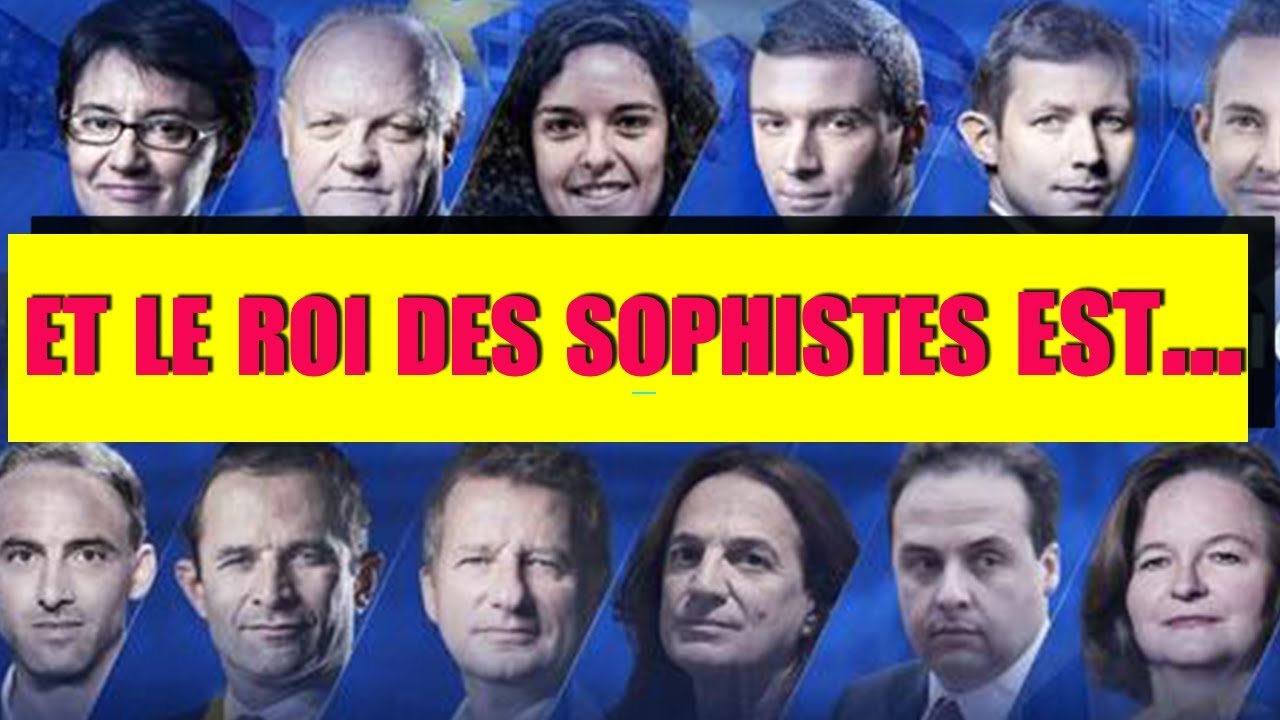 Débat des européennes: top sophismes!