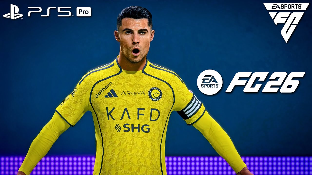 FC 26 - Al Nassr vs. Barcelona - Full Match Ft. Cristiano Ronaldo | PS5 Pro [4K60]