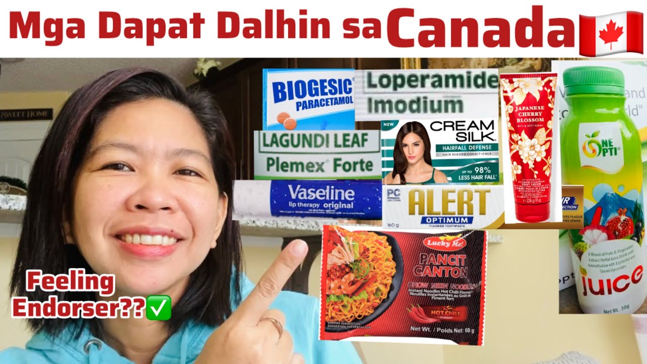 MGA DAPAT DALHIN SA CANADA | NAKALIMUTAN DALHIN(self experienced) #canada #tips